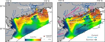 Holocene evolution of the shelf mud deposits in the north-western South China Sea